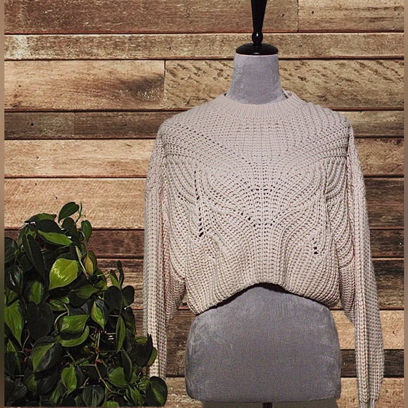 Topshop Sweaters - Topshop Sweater - Chunky Knit Winter Sweater - Sz 4-6